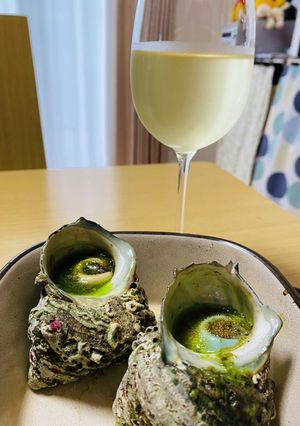 さざえの壺焼きバジルソース-レシピのメイン写真