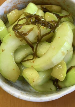 白瓜の塩昆布漬け-レシピのメイン写真