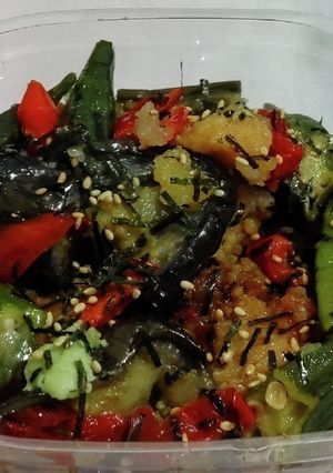 “ぶっかけそば” «夏野菜おろし盛り»-レシピのメイン写真