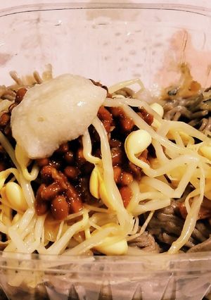 “ぶっかけそば” 納豆･豆もやしとろろ芋-レシピのメイン写真