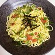 つめたい麺 梅と大葉の冷製パスタ