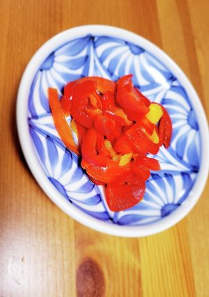☆簡単５分☆冷凍作り置きパプリカのソテー-レシピのメイン写真
