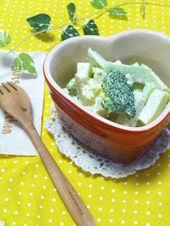 ブロッコリーの芯も使うおいしい小鉢-レシピのメイン写真