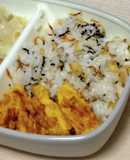 桜えびと揚げ玉の混ぜご飯【1歳飯】