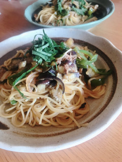 簡単☆茄子の和風パスタ-レシピのメイン写真