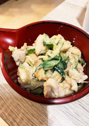 切干大根棒棒鶏　鶏胸肉でバンバンチキン-レシピのメイン写真