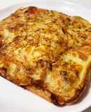 ホットサンドメーカーで「タコのみやき」