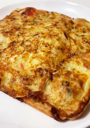 ホットサンドメーカーで「タコのみやき」-レシピのメイン写真