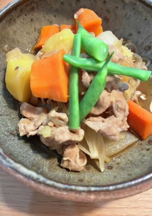 ゆかりのイブクロ　　基本の肉じゃが-レシピのメイン写真