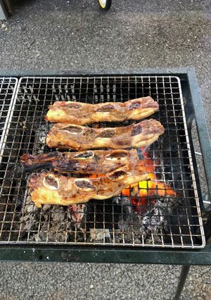 骨付きカルビの焼肉-レシピのメイン写真