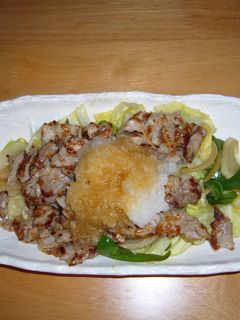 野菜炒め大根おろしのせ-レシピのメイン写真