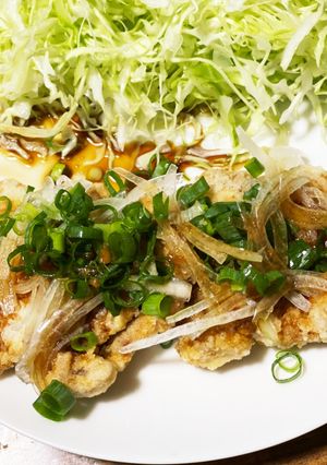 豚ヘレ肉の香味タレ-レシピのメイン写真