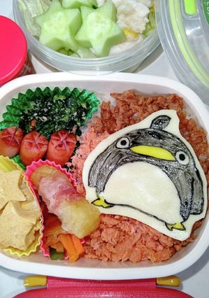 ペンギン弁当～♪-レシピのメイン写真