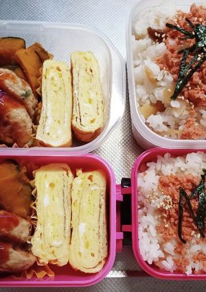 旦那、娘弁当(8/1)-レシピのメイン写真