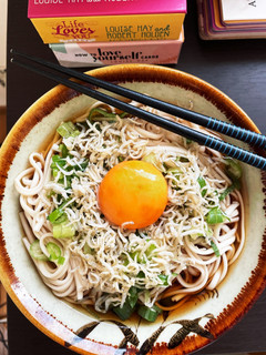 焼きしらすと長ネギの冷やしうどん-レシピのメイン写真