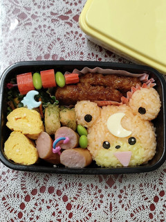 簡単に!ヒメグマ弁当☆ポケモンキャラ弁-レシピのメイン写真