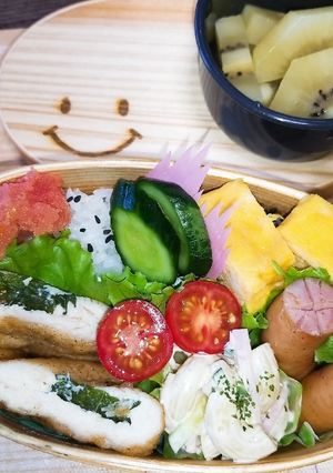 娘のお弁当　R4.8.1-レシピのメイン写真