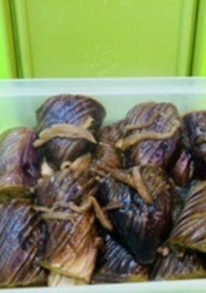 *作り置き・なすのごま油入り煮浸し*-レシピのメイン写真