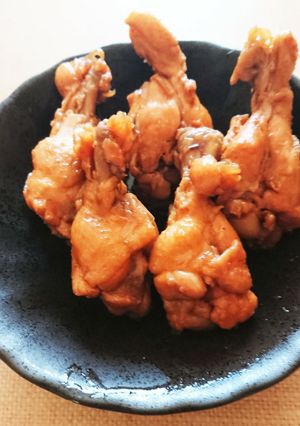 手羽元の青じそドレッシング煮-レシピのメイン写真