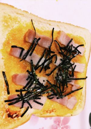 レンチンで旨甘！テリマヨトースト-レシピのメイン写真