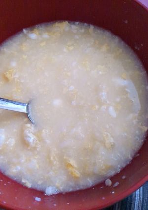 炊飯ジャーで卵粥-レシピのメイン写真