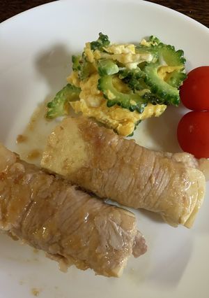 豆腐の肉巻き焼き-レシピのメイン写真