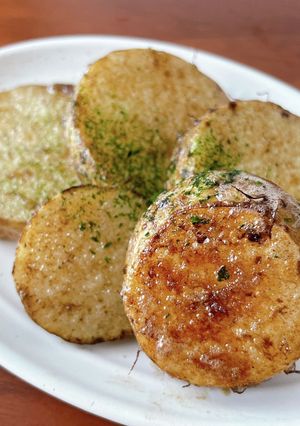 シャキシャキ♪長芋のバター醤油-レシピのメイン写真