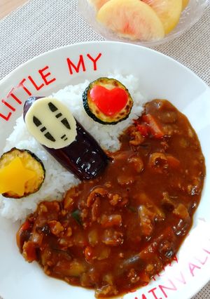 カオナシ茄子カレー-レシピのメイン写真