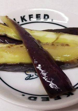 揚げない！レンジでなすの煮浸し-レシピのメイン写真