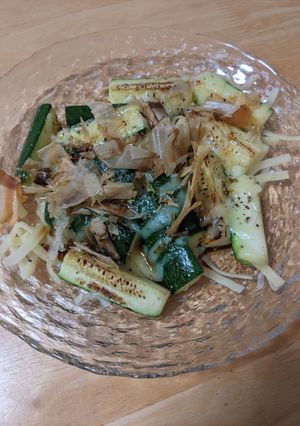 ズッキーニ炒め焼き-レシピのメイン写真