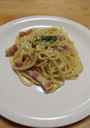 全卵使用のカルボラーナ-レシピのメイン写真