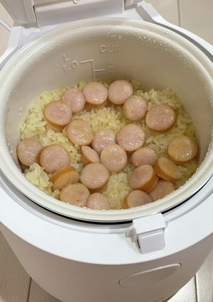 コンソメソーセージライス-レシピのメイン写真