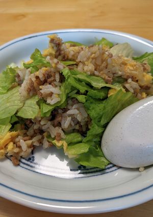 挽き肉のレタスチャーハン-レシピのメイン写真