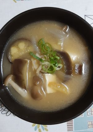 ☆簡単☆豆腐となすの味噌汁-レシピのメイン写真