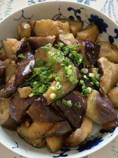 材料はナスだけ!ナスのピリ辛味噌炒め-レシピのメイン写真
