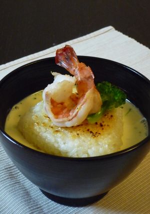 豆乳茶漬け-レシピのメイン写真