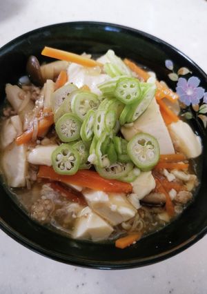 豆腐のヘルシーあんかけ-レシピのメイン写真