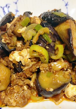 一皿で2品！麻婆豆腐&茄子-レシピのメイン写真