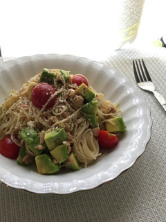 アボカドとトマトの冷製そうめん-レシピのメイン写真