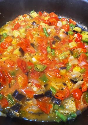 万能トマトソース 夏野菜の宝石箱-レシピのメイン写真