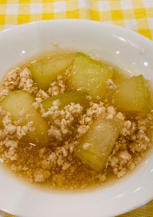 冬瓜のそぼろ煮-レシピのメイン写真