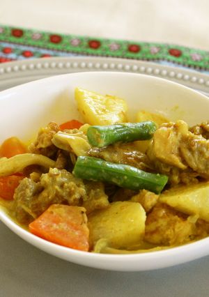 長いもと鶏肉のカレークリーム煮-レシピのメイン写真