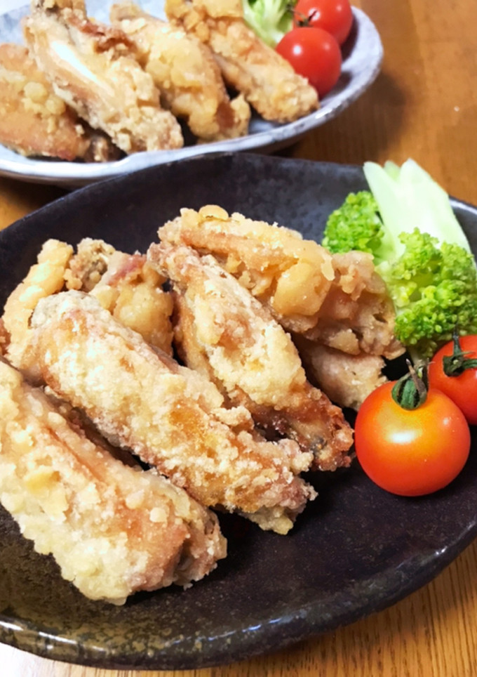 鶏スペアリブの竜田揚げ（手羽中唐揚げ）-レシピのメイン写真