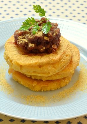 江戸甘味噌　おからパンケーキ-レシピのメイン写真