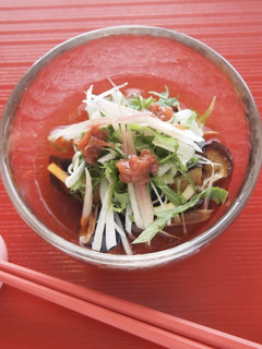 香味野菜たっぷり冷製なす-レシピのメイン写真