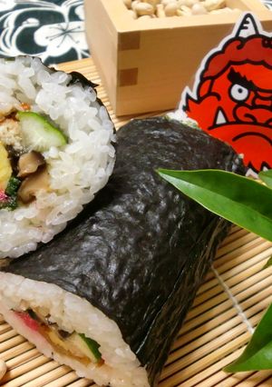 福は内♪恵方巻き☆-レシピのメイン写真