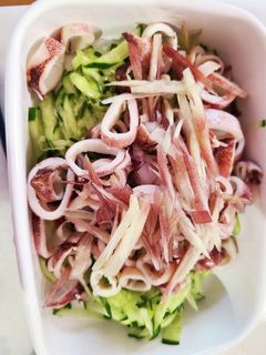 イカときゅうりの酢の物-レシピのメイン写真