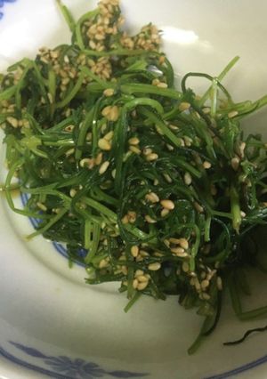 おかひじきの胡麻酢和え-レシピのメイン写真