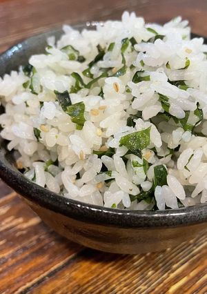 懐かしの味♡給食のわかめご飯-レシピのメイン写真