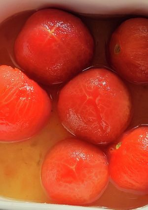 ミディトマトの やみつき おひたし夏に!-レシピのメイン写真